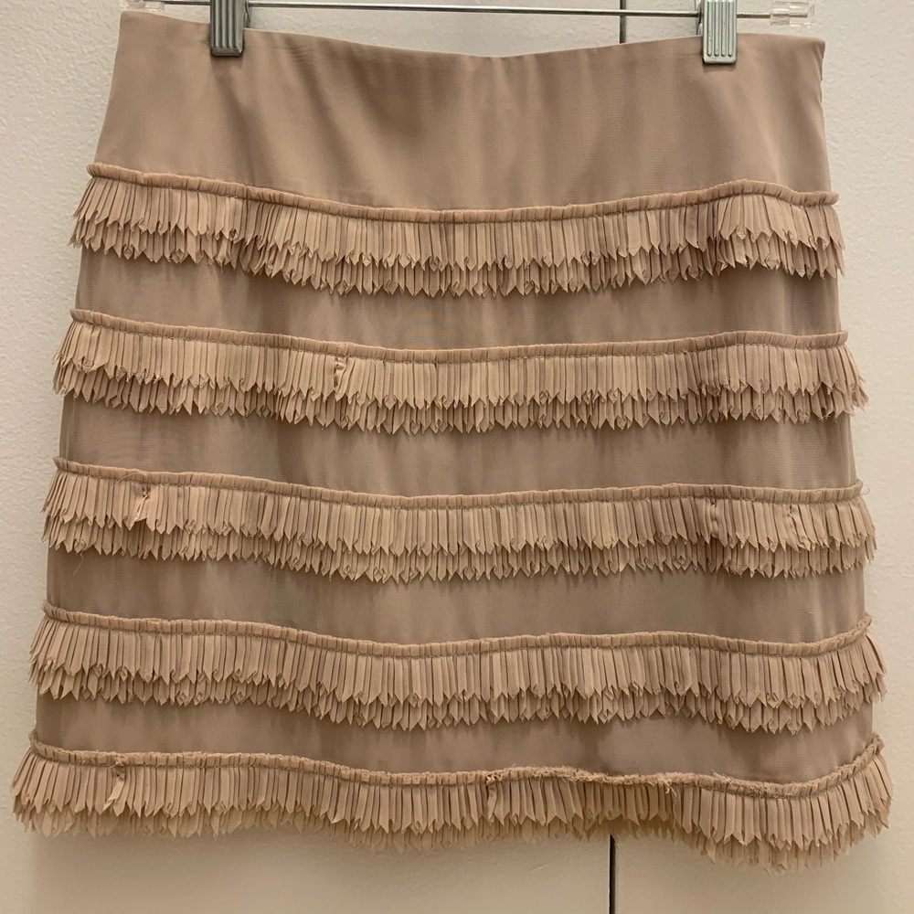 Ann Taylor tiered mini skirt -size 2